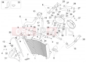 APRILIA RSV4 1000 RR ABS Cooling system