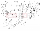 APRILIA RSV4 1000 RR ABS Exhaust pipe