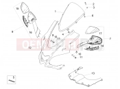 APRILIA RSV4 1000 RR ABS Front fairing