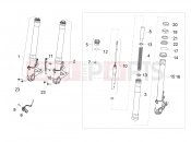 APRILIA RSV4 1000 RR ABS Front fork Sachs