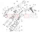 APRILIA RSV4 1000 RR ABS Rear body