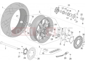 APRILIA RSV4 1000 RR ABS Rear wheel