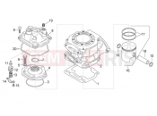 APRILIA MX 125 SuperMotard Cylinder - Head - Piston