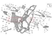 APRILIA MX 125 SuperMotard Frame