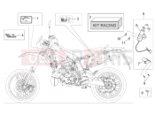 APRILIA MX 125 SuperMotard Plate set and handbooks