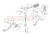 APRILIA MX 125 SuperMotard Rear master cylinder
