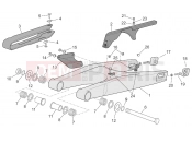 APRILIA MX 125 SuperMotard Swing arm