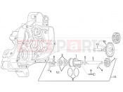 APRILIA MX 125 SuperMotard Water pump assy