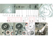 APRILIA MXV 450 Cross starter assembly