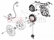 DERBI Atlantis 50 4T Cdi magneto assy