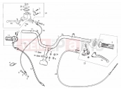 DERBI Atlantis 50 4T Handlebar - Controls