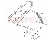 DERBI Atlantis 50 4T Shock absorber