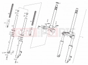 derbi Atlantis 50 2T Front fork