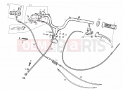 derbi Atlantis 50 2T kormány - kapcsolók
