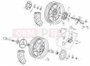 DERBI Atlantis 50 2T wheels