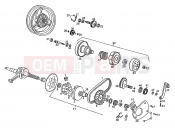 DERBI Atlantis 50 2T LC variator
