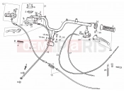 derbi Atlantis 50 2T LC eng: Derbi kormány - kapcsolók
