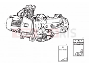 derbi Atlantis 50 4T & Atlantis 100 4T motor
