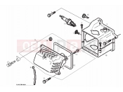 DERBI Atlantis 50 4T & Atlantis 100 4T Cylinder head cover