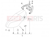 DERBI Boulevard 100 4T Saddle/seats