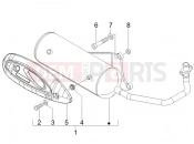 DERBI Boulevard 100 4T Silencer