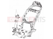 derbi Boulevard 125 4T frame/bodywork