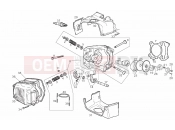 DERBI Boulevard 125-150 4T Cylinder head cover