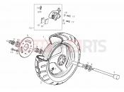 DERBI Boulevard 125-150 4T Front wheel