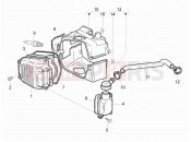 DERBI Boulevard 150 4T Cylinder head cover