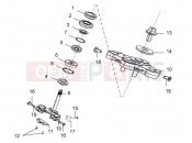 DERBI ETX 150 Steering stem assembly