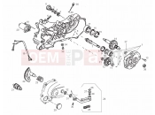 DERBI GP 50 Víz pumpa