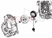 DERBI GP1 125 Cdi magneto assy