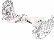 DERBI GP1 125 Drive shaft