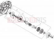 DERBI GP1 125 Primary drive pulley
