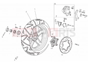 DERBI GP1 125 Rear wheel
