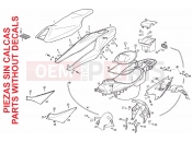 DERBI GP1 125 Saddle