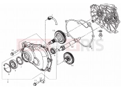 DERBI GP1 125 Transfer case with advance