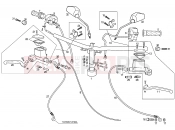 DERBI GP1 250 Handlebar - Controls