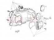 DERBI GP1 250 Transmission cover
