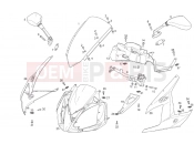 derbi GPR 50 2T Burkolat