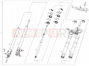 derbi GPR 50 2T Front fork Paioli