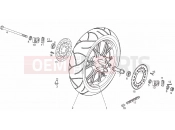 derbi GPR 50 2T Rear wheel