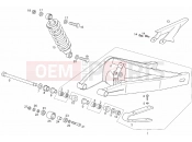 derbi GPR 50 2T Swing arm - Shock absorber