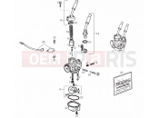 derbi GPR 50 NUDE Karburátor