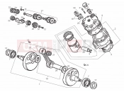 DERBI GPR 50 Racing Cylinder - Piston