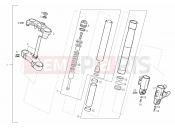 DERBI GPR 50 Racing Front fork
