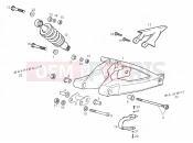 derbi GPR 50 Racing lengővilla - teleszkóp