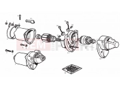 derbi GPR 50 Replica Racing Starter assembly
