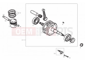 derbi QUAD DXR 200 főtengely