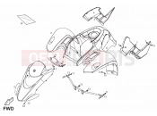 DERBI QUAD DXR 200 Frame